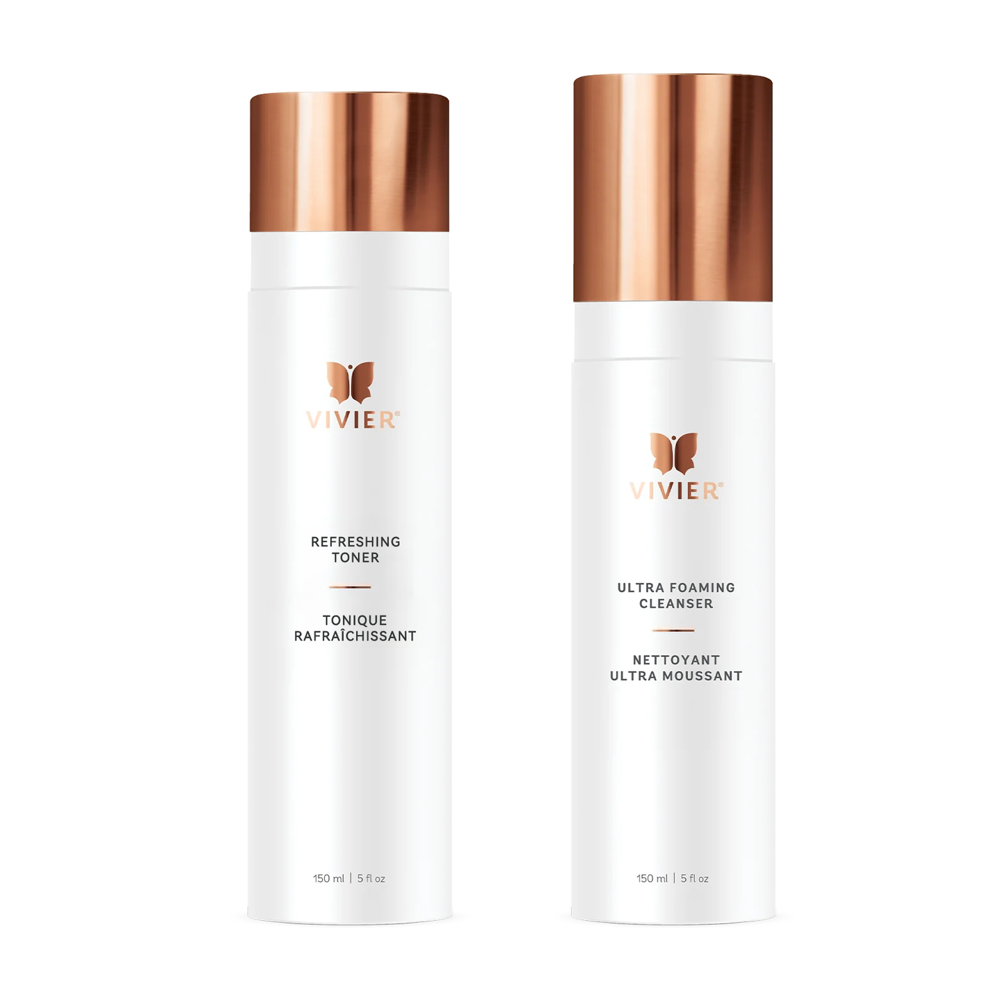 Vivier: Ultra Foam Cleanser + Refreshing Toner | 150ml