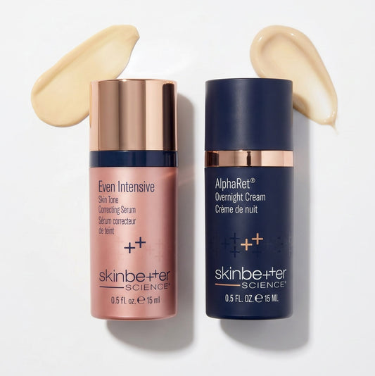 SkinBetter Tone and Texture Correcting Duo with Cosmetic Case