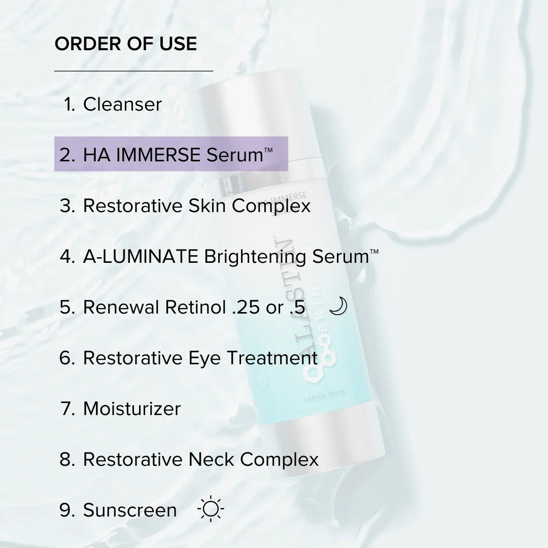 ALASTIN: HA (Hyaluronic Acid) Immerse Serum| 29.6ML / 1.0FL OZ