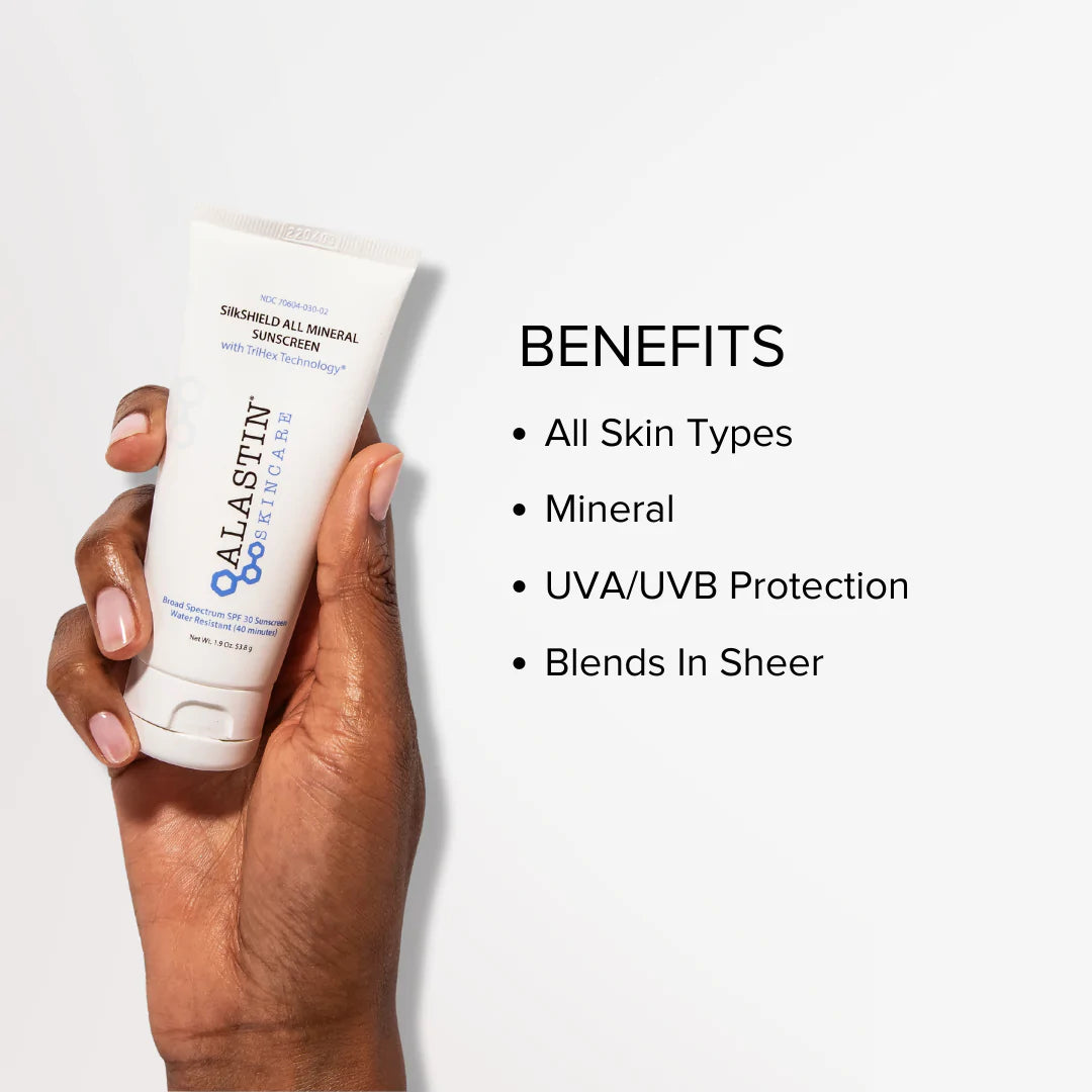 Alastin SilkSHIELD All Mineral Broad Spectrum Sunscreen SPF 30 (1.9oz)