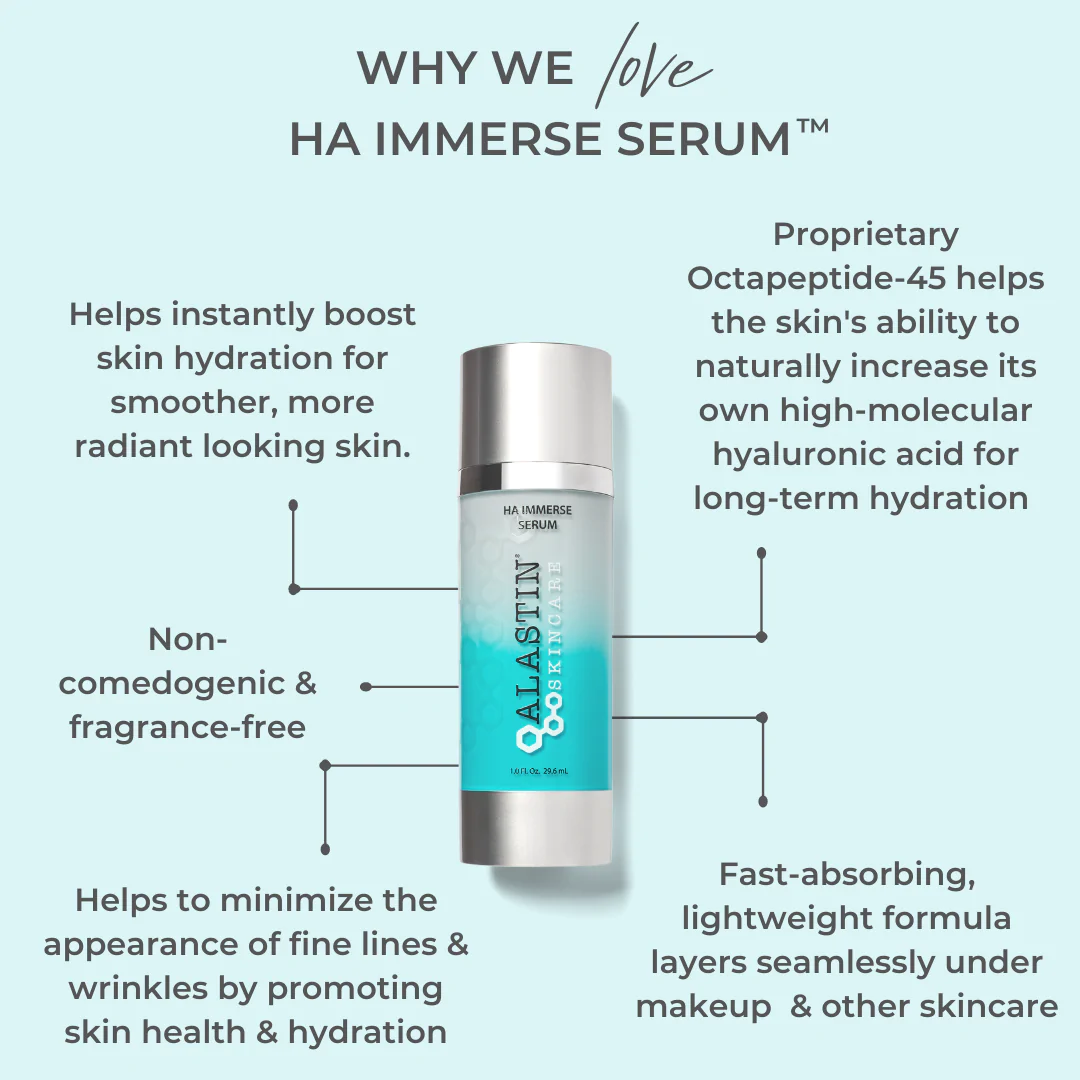 ALASTIN: HA (Hyaluronic Acid) Immerse Serum| 29.6ML / 1.0FL OZ