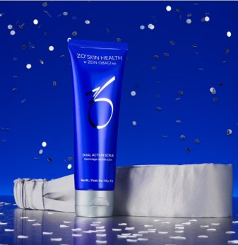 ZO Skin Health: Dual action scrub 58gr with Headband