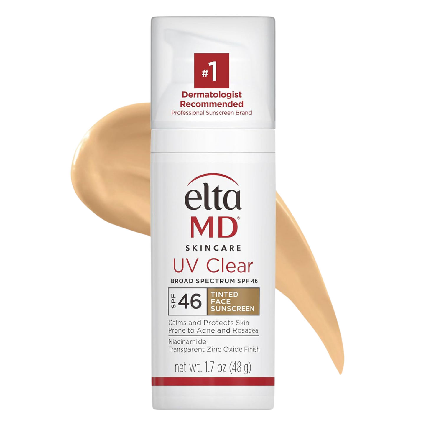 EltaMD UV Clear Tinted Broad-Spectrum SPF 46 1.7 OZ / 48G