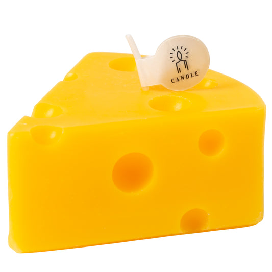 REJUUV Cheese Shaped Scented Candle