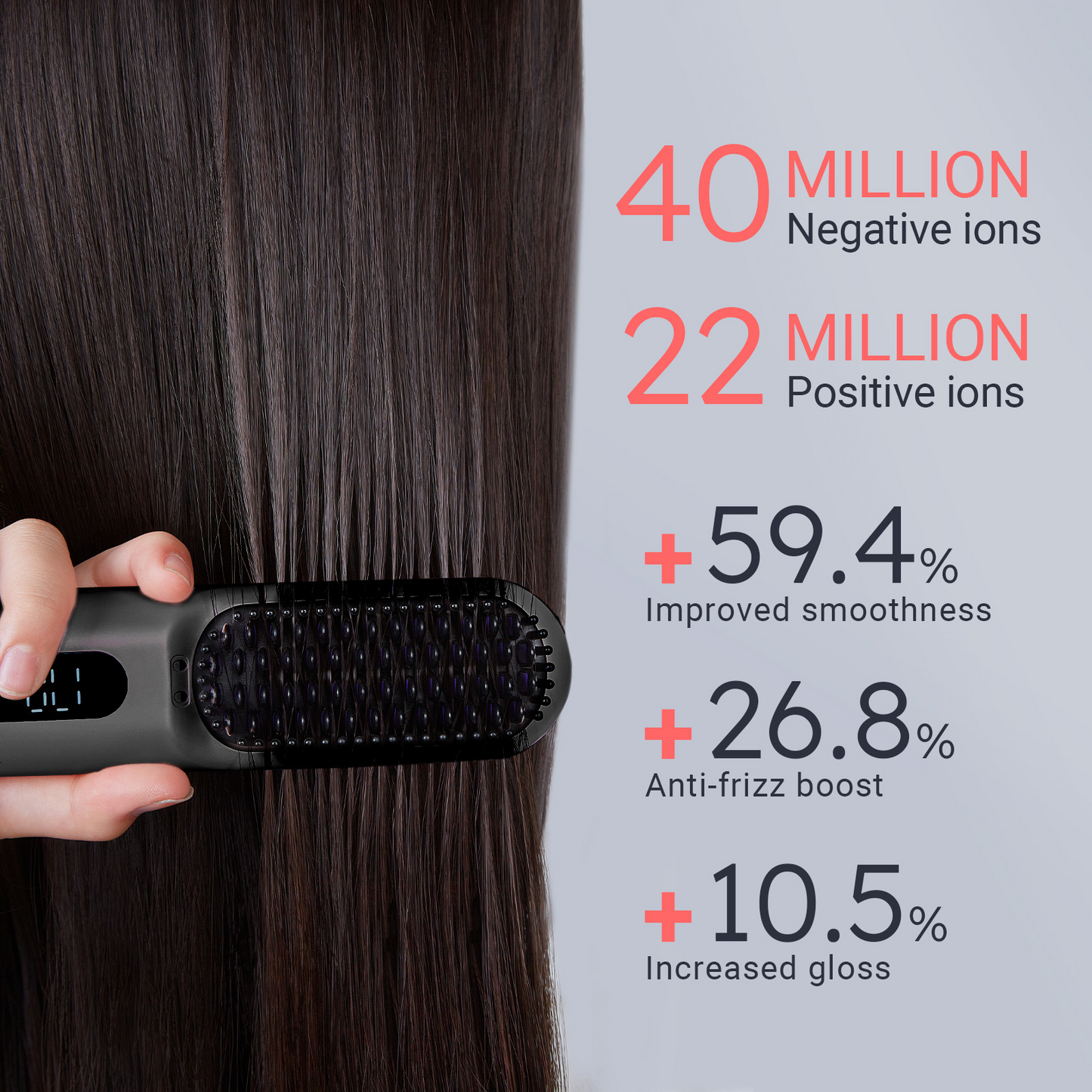 Lowra Rouge: Cordless Hair Straightening Brush