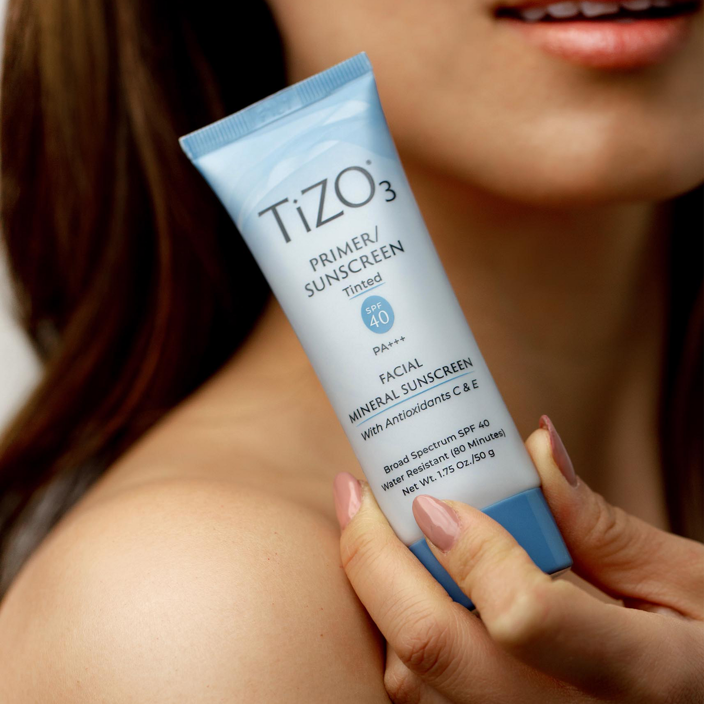 TiZO: TiZO3 Facial Primer Tinted Sunscreen SPF 40