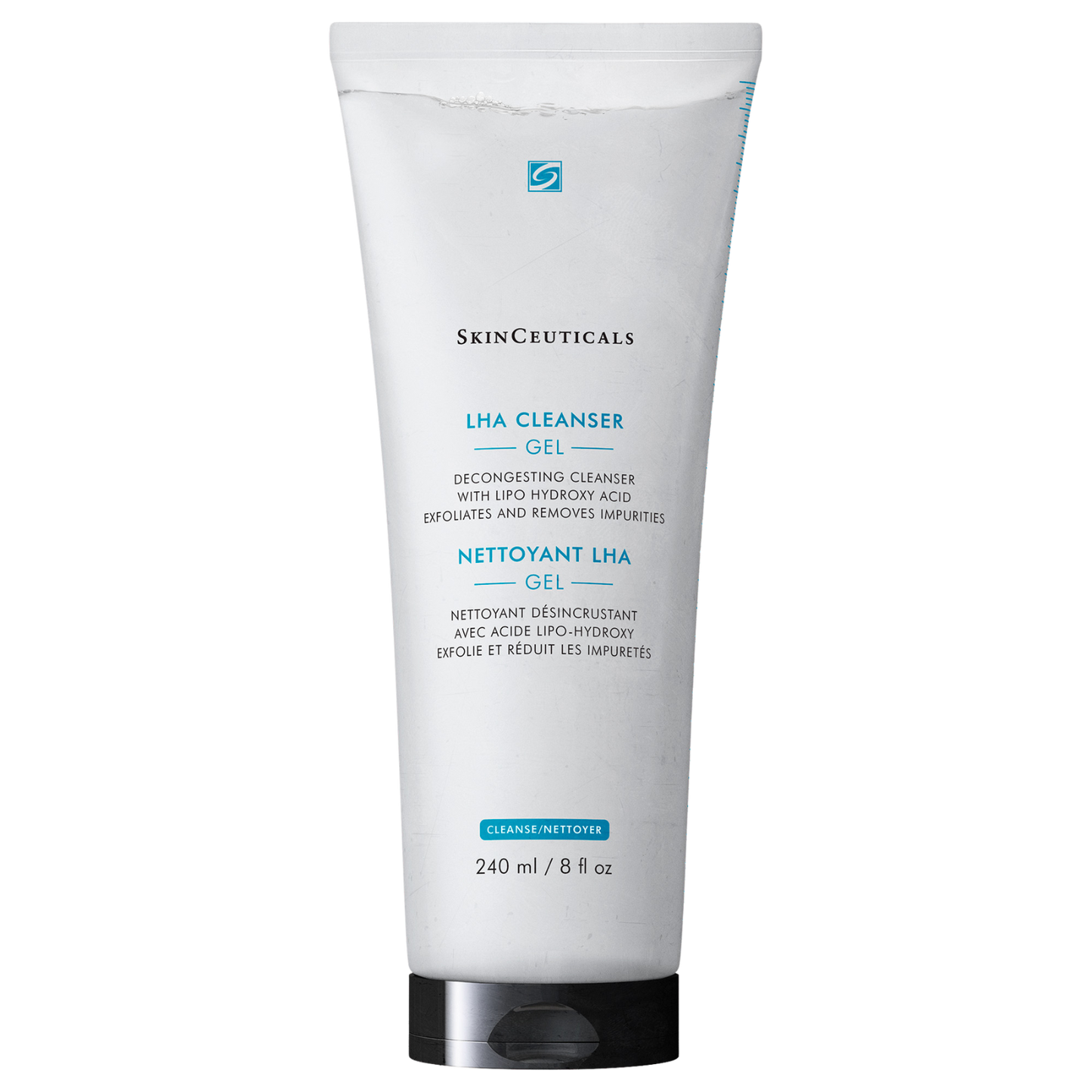 Skinceuticals:  LHA CLEANSING GEL, BEST CLEANSER FOR ACNE PRONE SKIN 240ML / 8FL OZ