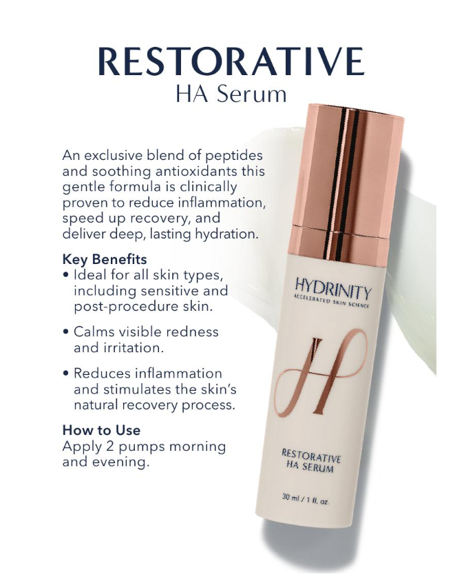 Hydrinity: Restorative HA Serum with PPM⁶ Technology | 30ml
