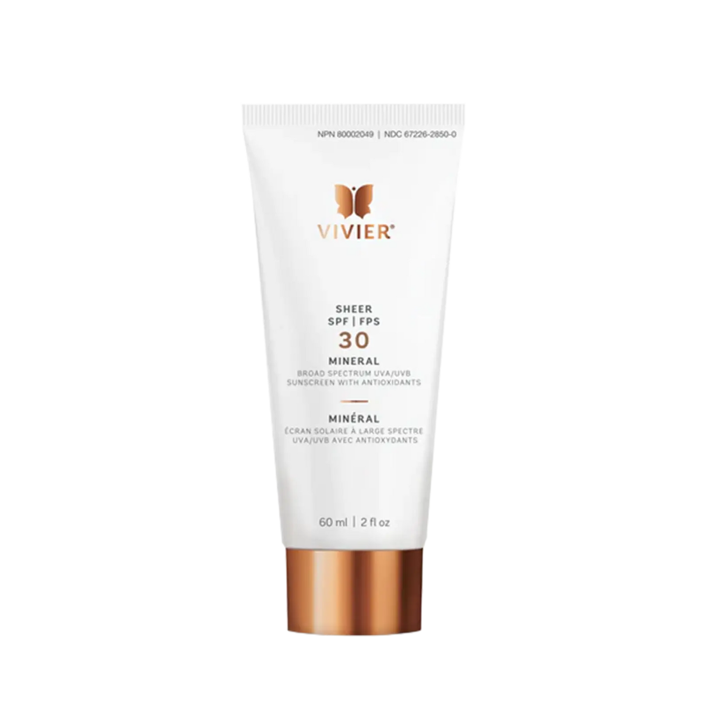 Vivier: Sheer SPF 30 Mineral 60ml / 2fl oz