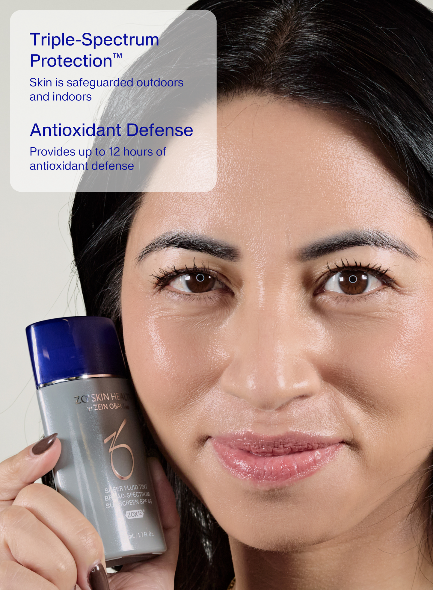 ZO Skin Health : Fluide transparent à large spectre FPS 50, 50 ml / 1,7 oz liq.