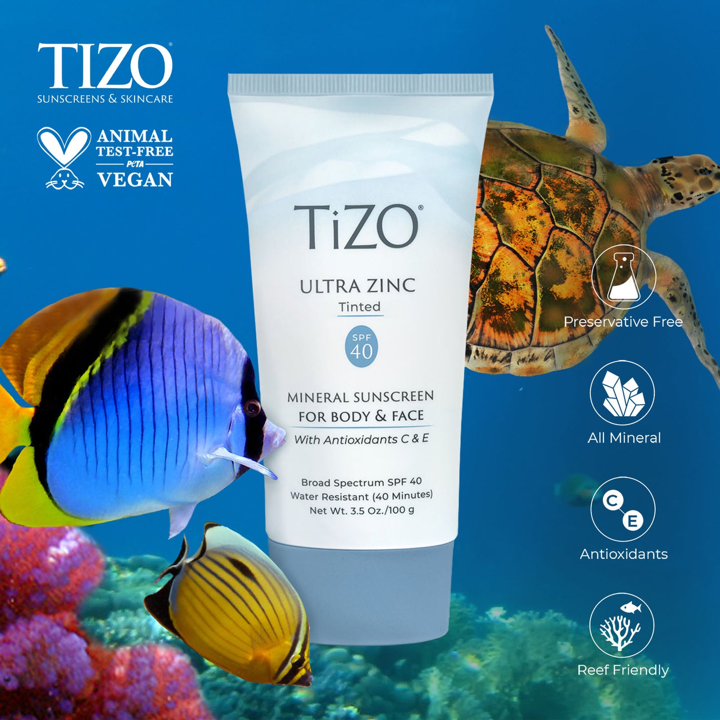 TiZO: Ultra Zinc Tinted SPF 40