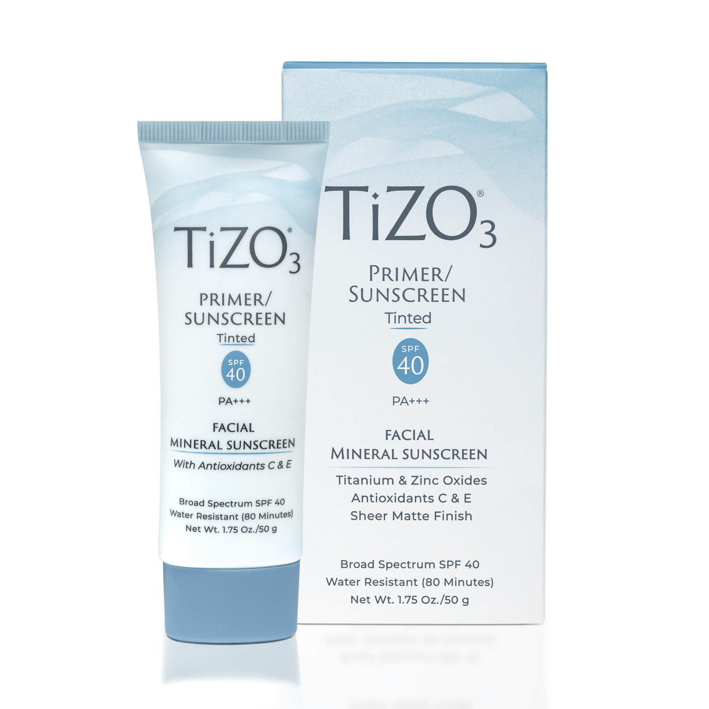 TiZO: TiZO3 Facial Primer Tinted Sunscreen SPF 40