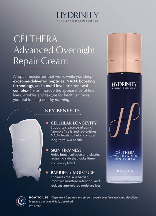 Hydrinity: CÉLTHERA Advanced Overnight Repair Cream 50ml