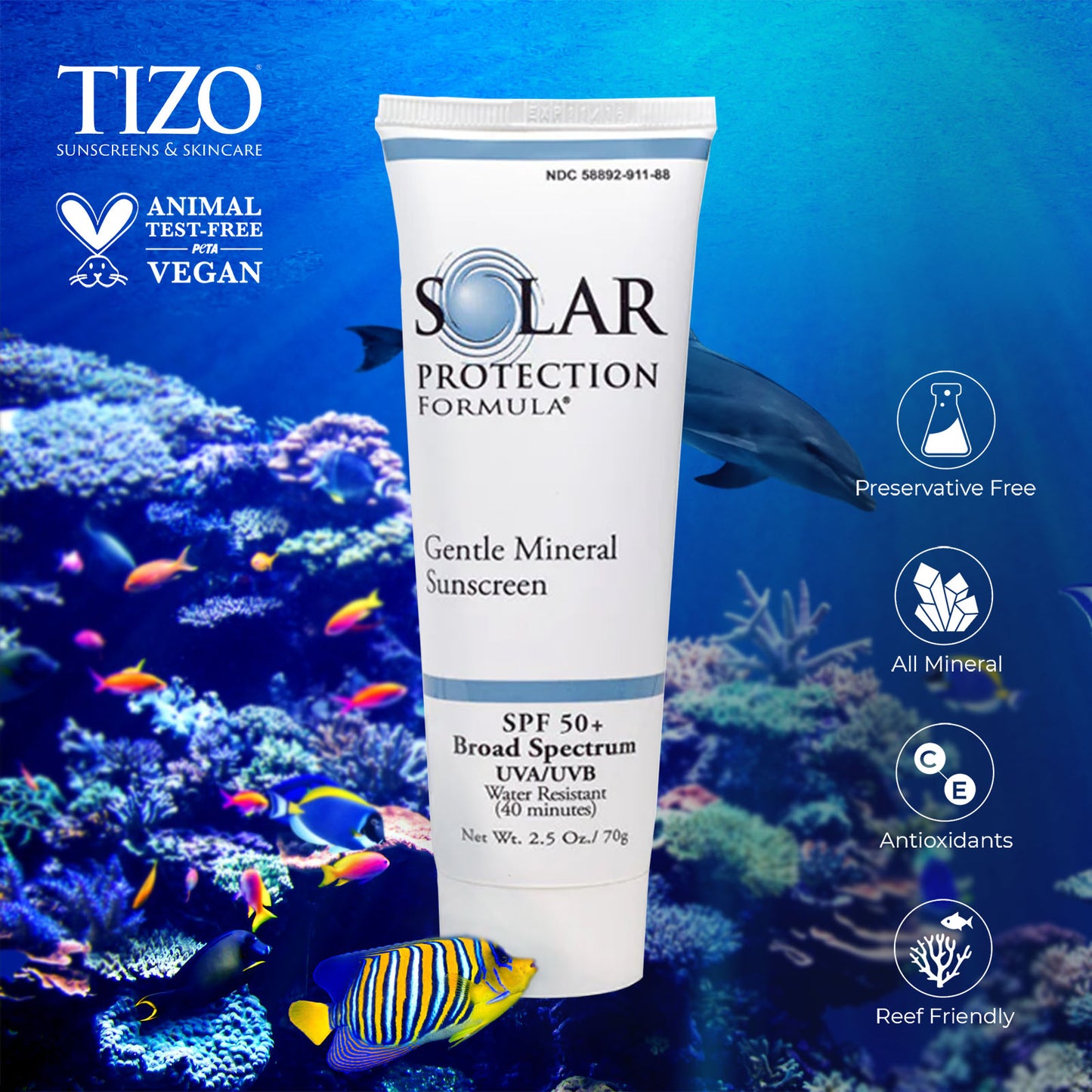 TiZO: Solar Protection Formula SPF 50