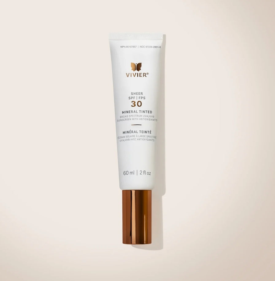 Vivier : Fond de teint minéral Sheer SPF 30 60 ml