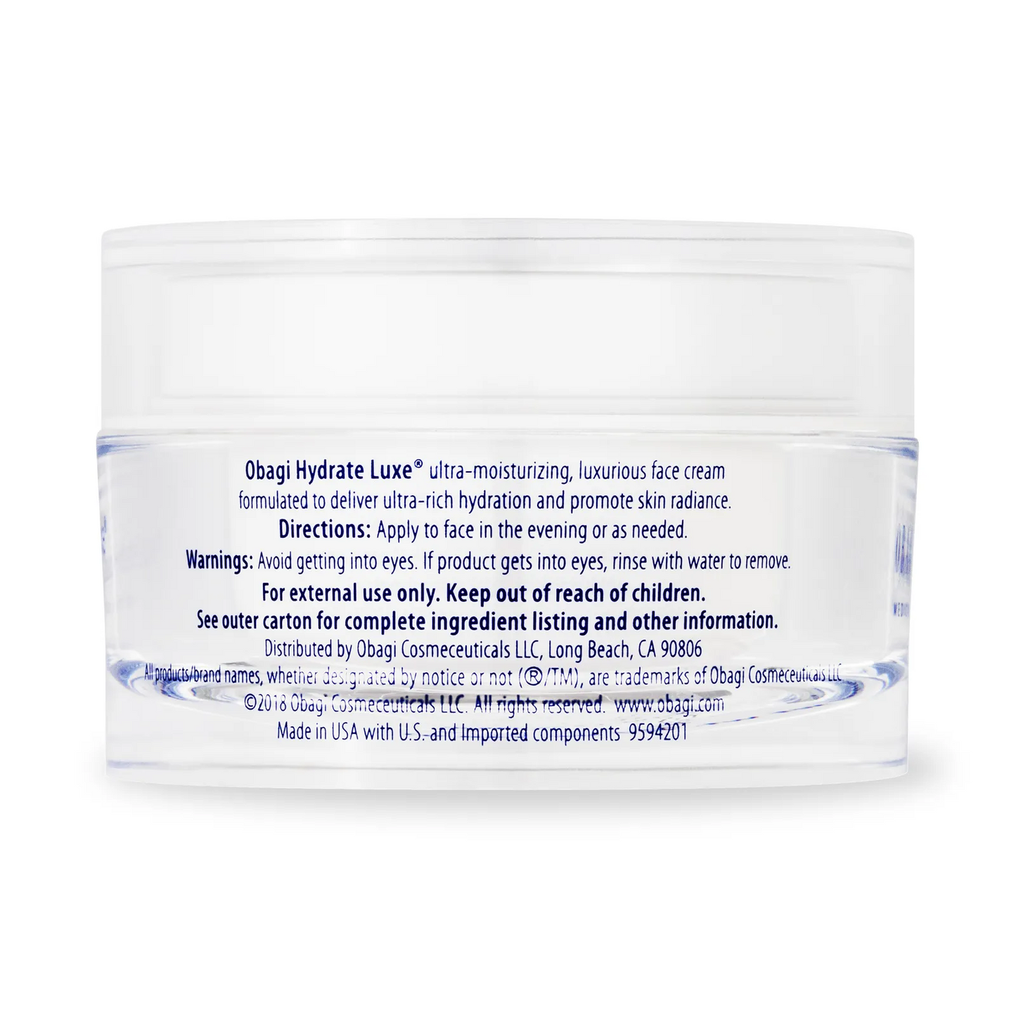 OBAGI HYDRATE LUXE 48G / 1.7 OZ.