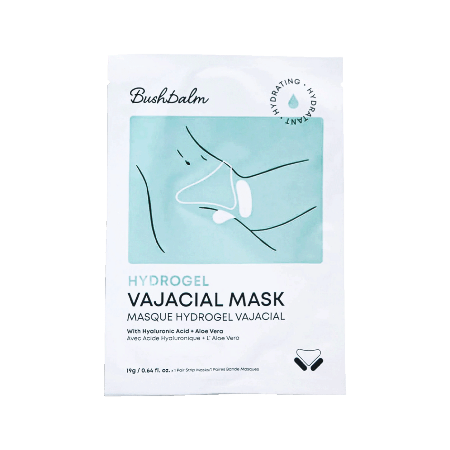 BushBalm: Hydrogel Vajacial Side Strips